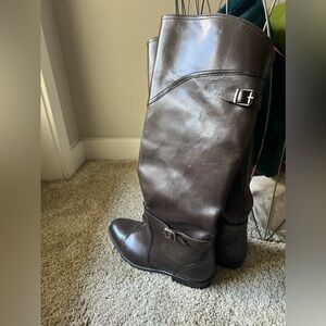 FRYE leather boots.